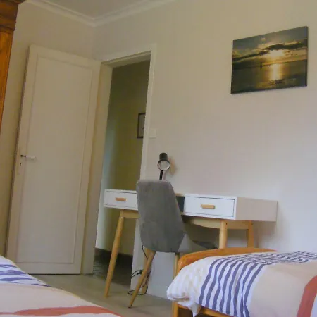 Maison Classée 3 étoiles, Grand Jardin Clos Au Calme Proche Centre Ville, 10 Min Des Plages Pont-lʼAbbé